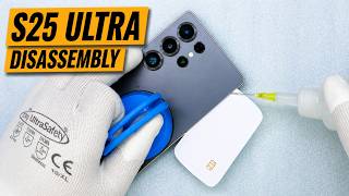 Samsung S25 Ultra Disassembly Process | Full Teardown & Display Removal