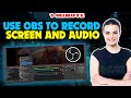 How to use obs to record screen and audio 2024 quick  easy