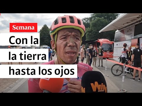 “Una p*ta locura”, Rigo Uran sobrevivió a la pesadilla del pavé en el Tour de Francia 2022