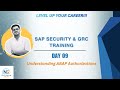 SAP Security & GRC Training | Day 9: Understanding Authorizations, User Buffer & Security Principles