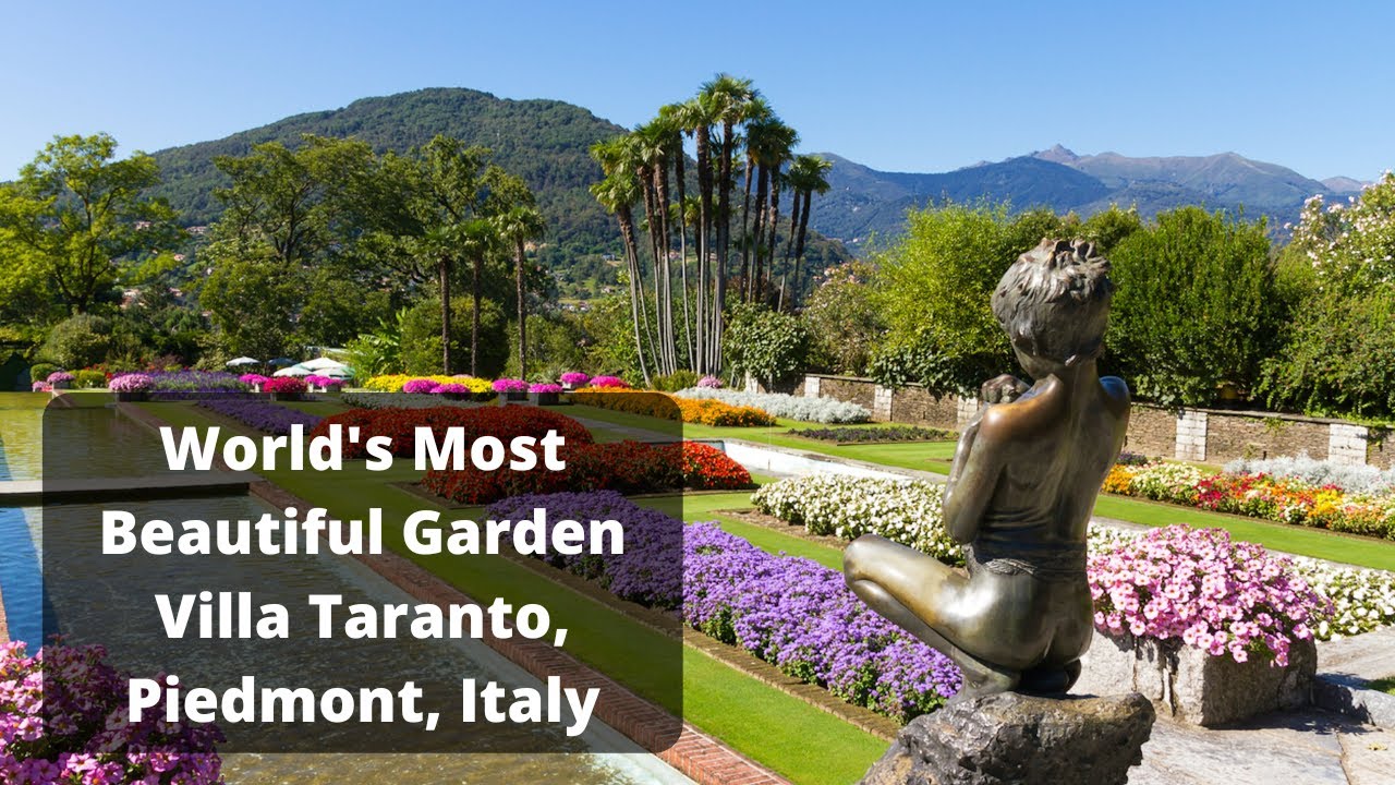 World s Most Beautiful Garden Giardini Botanici Villa Taranto Italy World s Most Beautiful Garden Giardini Botanici Villa Taranto Italy