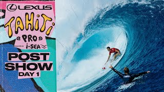 Teahupo’o goes off for world’s best, men’s Final 5 plot thickens I Corona Cero Post Show Day 1