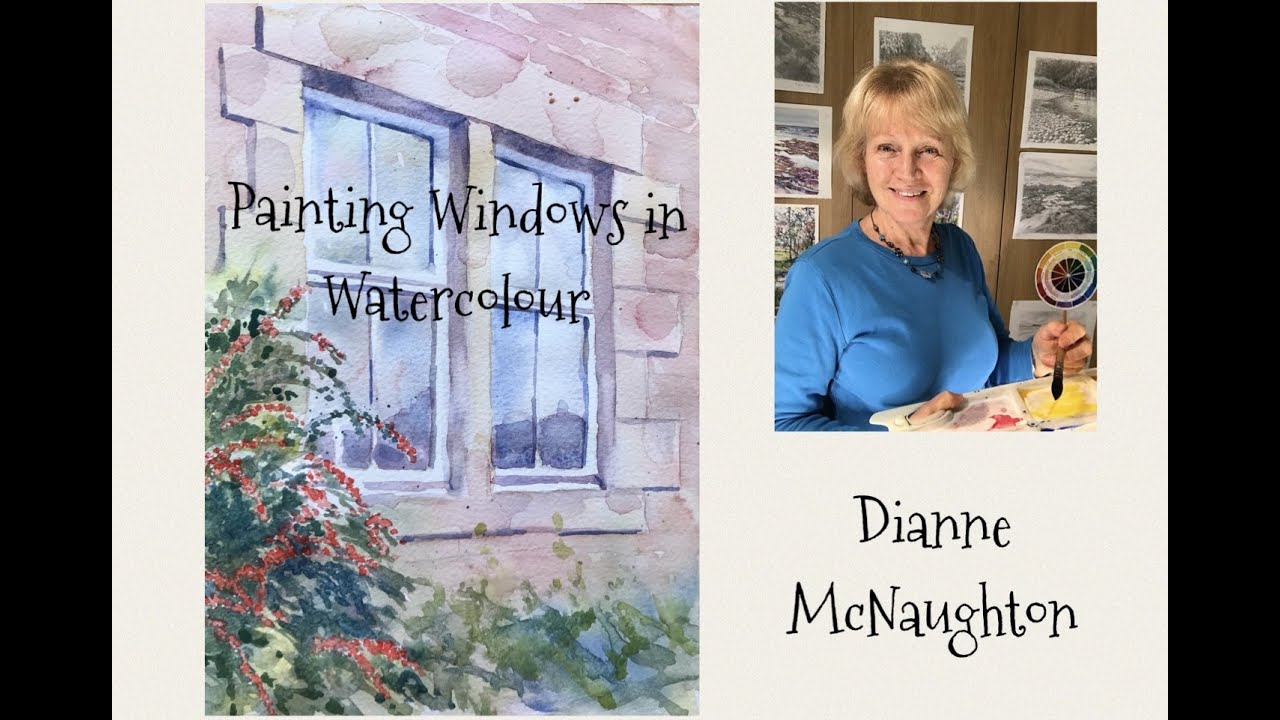 Painting Windows with Watercolour