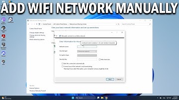 How To Add Wireless Wifi Network Manually in Windows 10 - Easy Fix