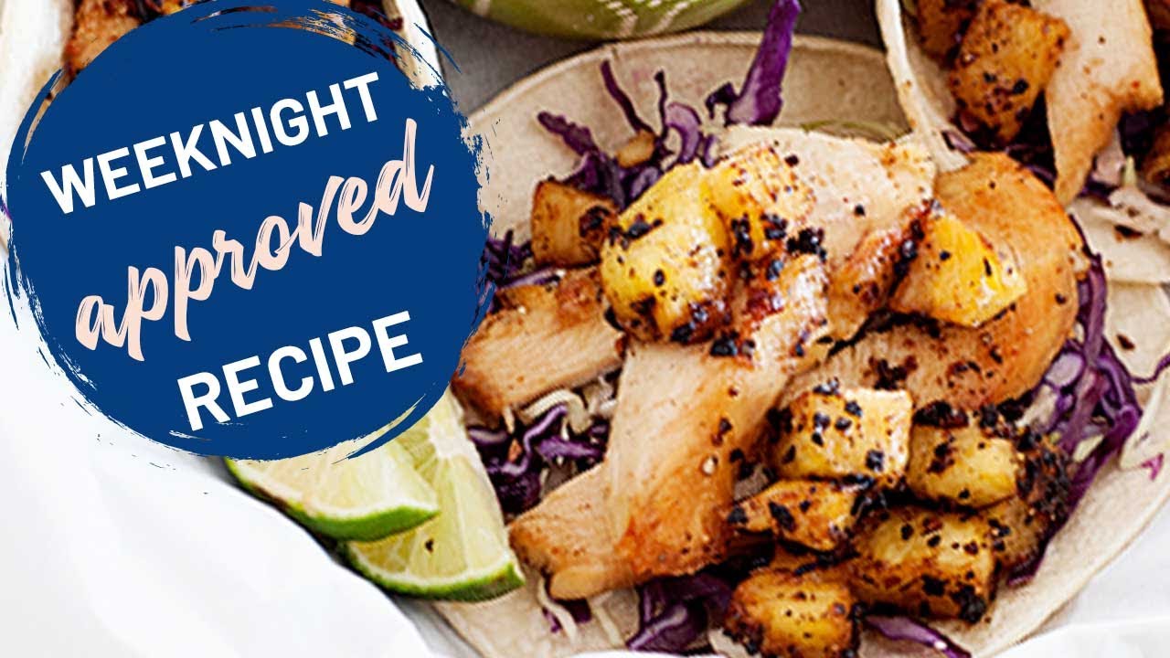 Jerk Chicken Tacos with Juicy Pineapple | Beginner's Recipe