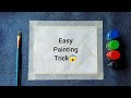 Super easy poster colour painting 😱/easy painting technique/poster colour painting ideas