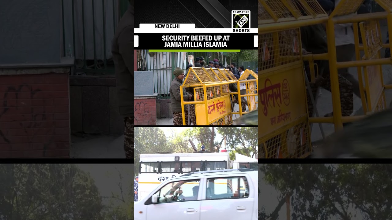 Security beefed up at Jamia Millia Islamia following student protests, Vandalism