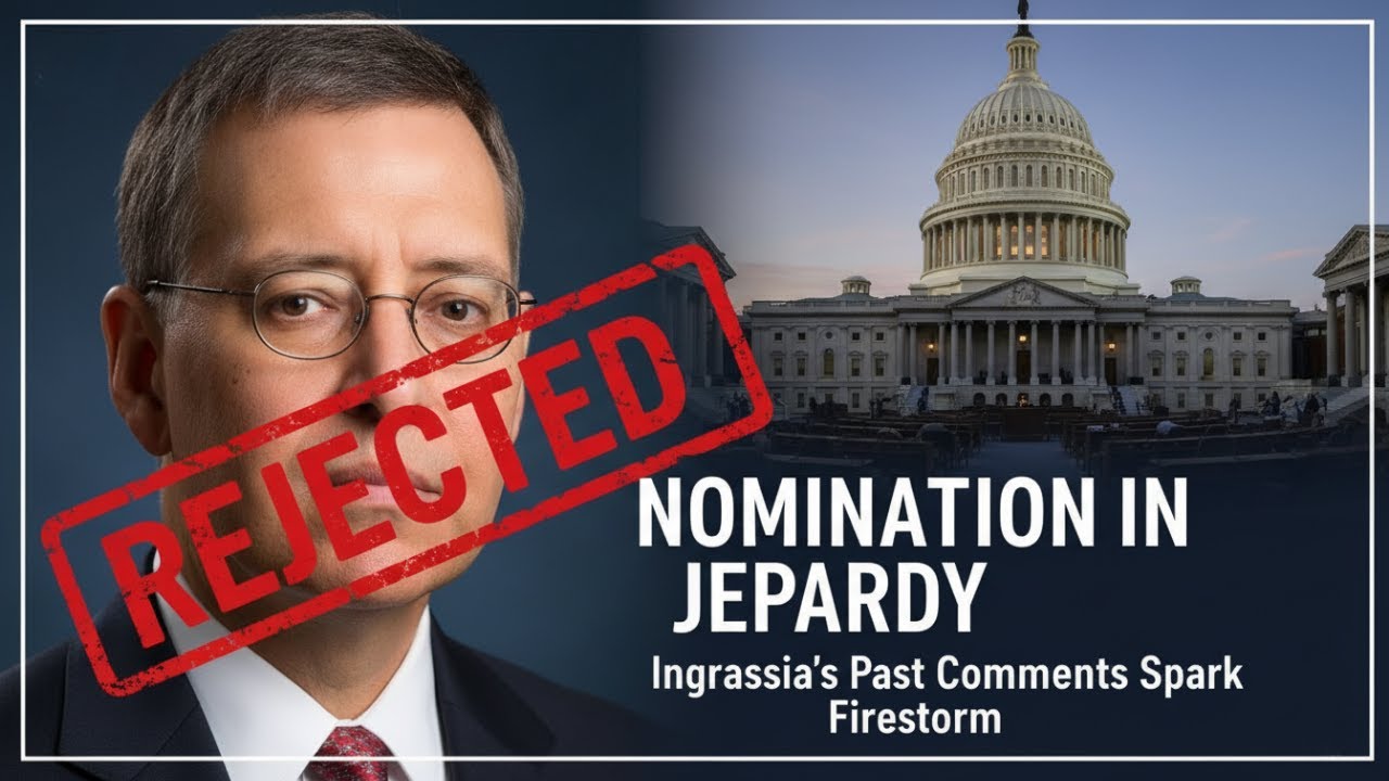 Кандидат Трампа Инграссия обречён? Прошлые комментарии вызвали возмущение в Сенате.