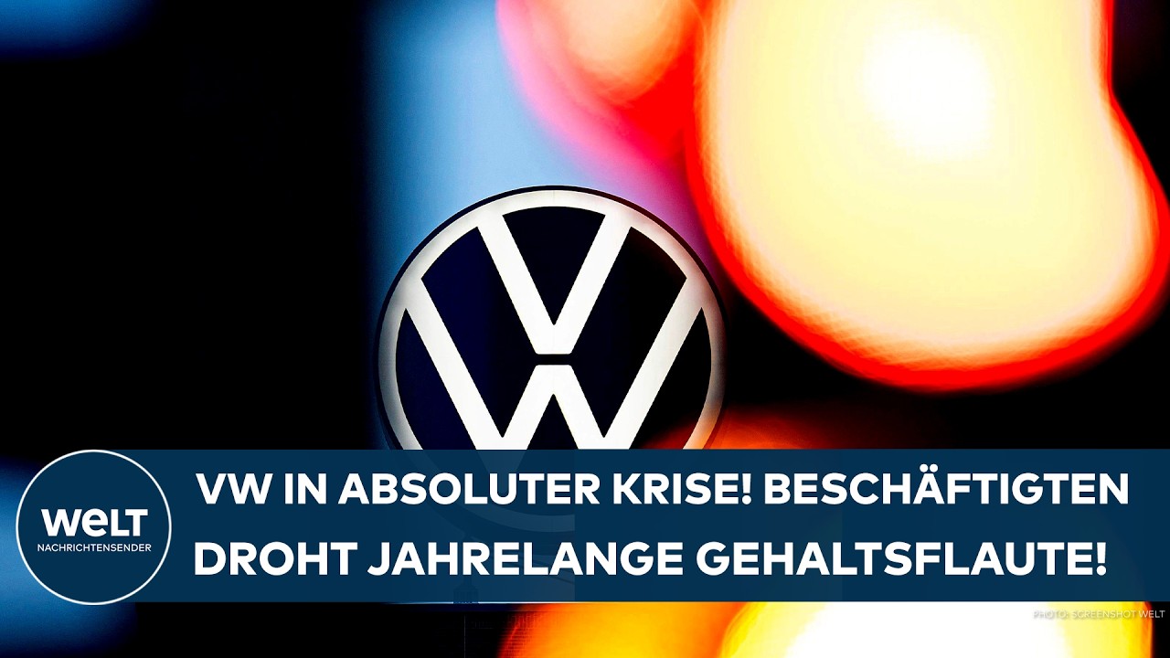 VW AM ABGRUND: Auto-Riese will Gehälter bis 2030 einfrieren! Krise beim Konzern spitzt sich zu!