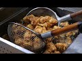 망원시장 교동 닭강정 / double fried chicken - dakgangjeong / korean street food