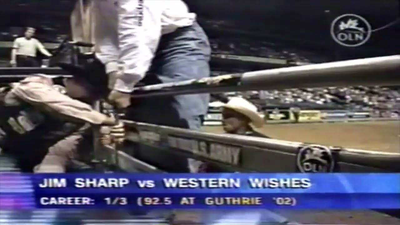 Western Wishes bucks Jim Sharp - 04 PBR Grand Rapids