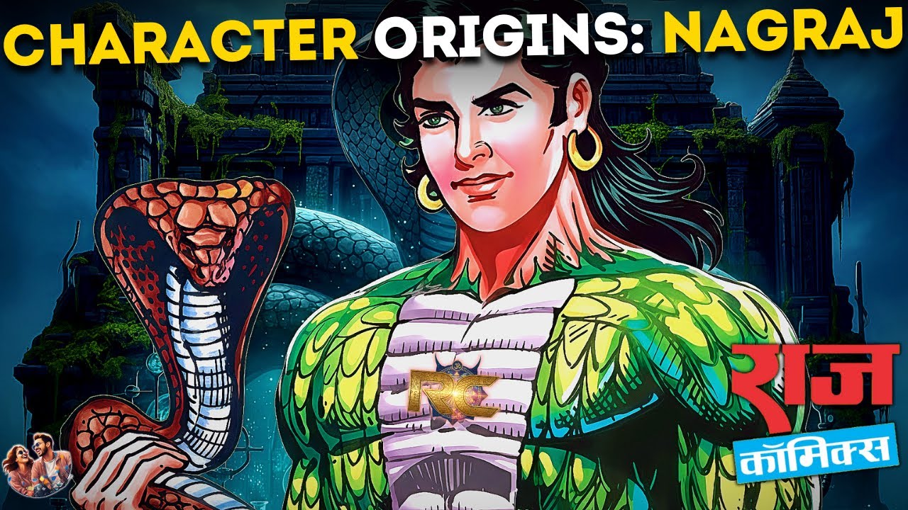 NAGRAJ: ПОЛНОЕ ПРОИСХОЖДЕНИЕ И ПРЕДЫСТОРИЯ - ВСЕЛЕННАЯ RAJ COMICS | ЭПИЗОД 2