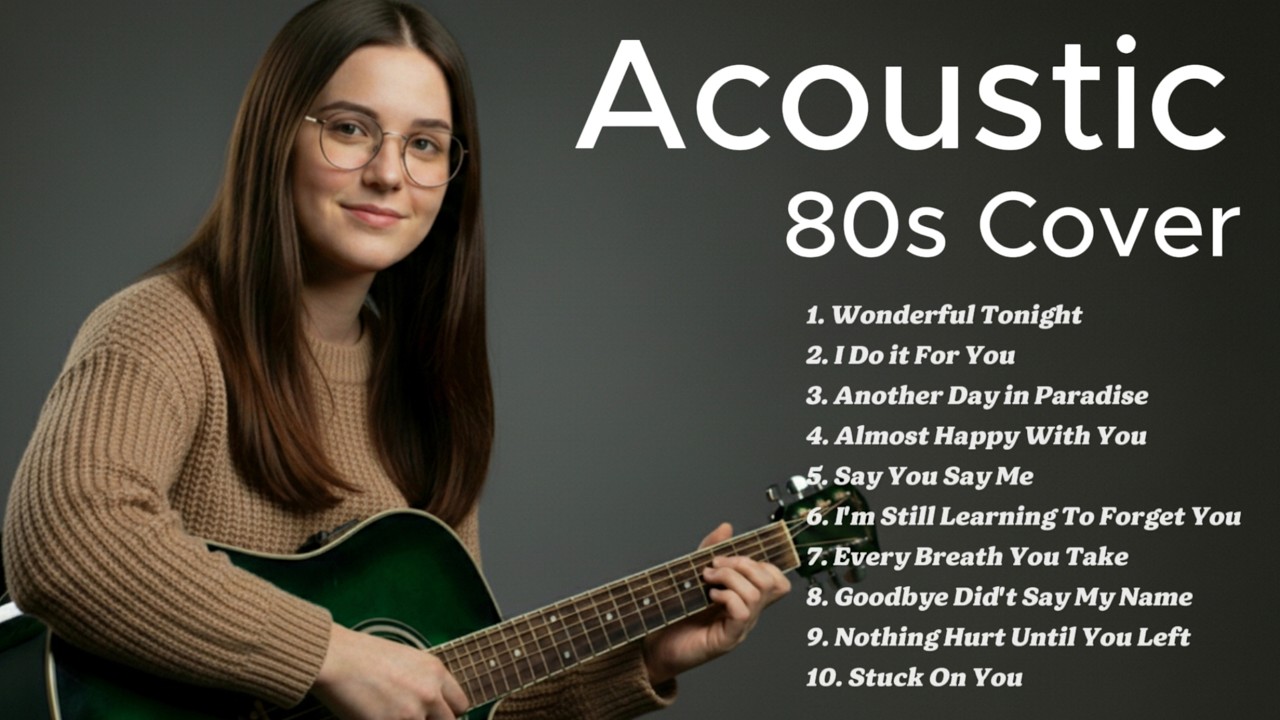 🎧 Chill Acoustic Female Covers – Best Timeless 70s, 80s & 90s Love Songs (Romantic Guitar)