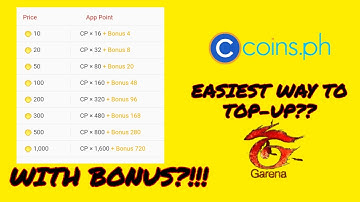 BUYING GARENA SHELL USING COINS PH (REUPLOAD)