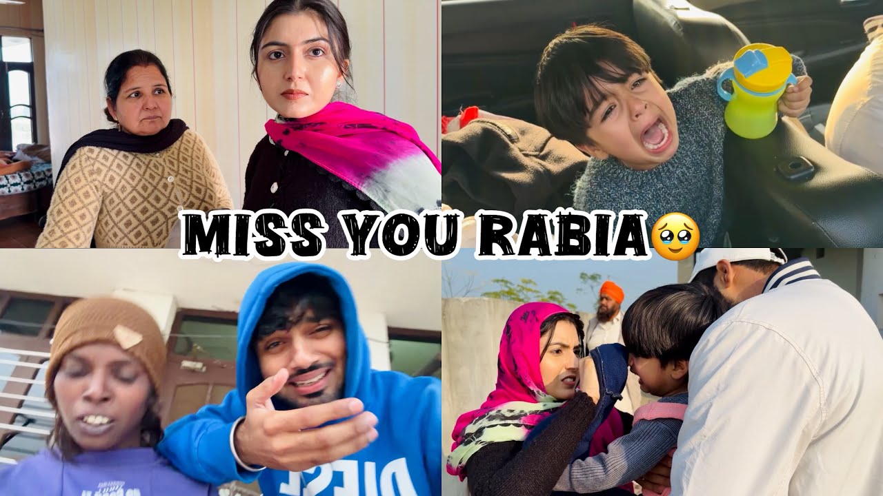 Rabia ghar se gyi 😭 || sab rone lage 🥹 || Raju Parnaj Vlogs