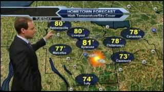 Meteorologist Matt Stevens Monday Evening forecast 10-13-2014