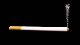 Burning Cigarette 3D Hypervoxels