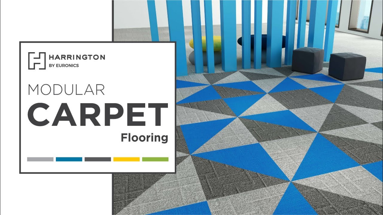Carpet Tile Flooring Custom Designs for All Offices - Euronics