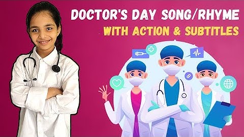 Doctors Day Song/Rhyme For children | Doctors Day 2021 | Happy Doctors Day speech | Fancy Dress