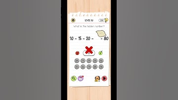 What is the hidden number? Brain test || level 50