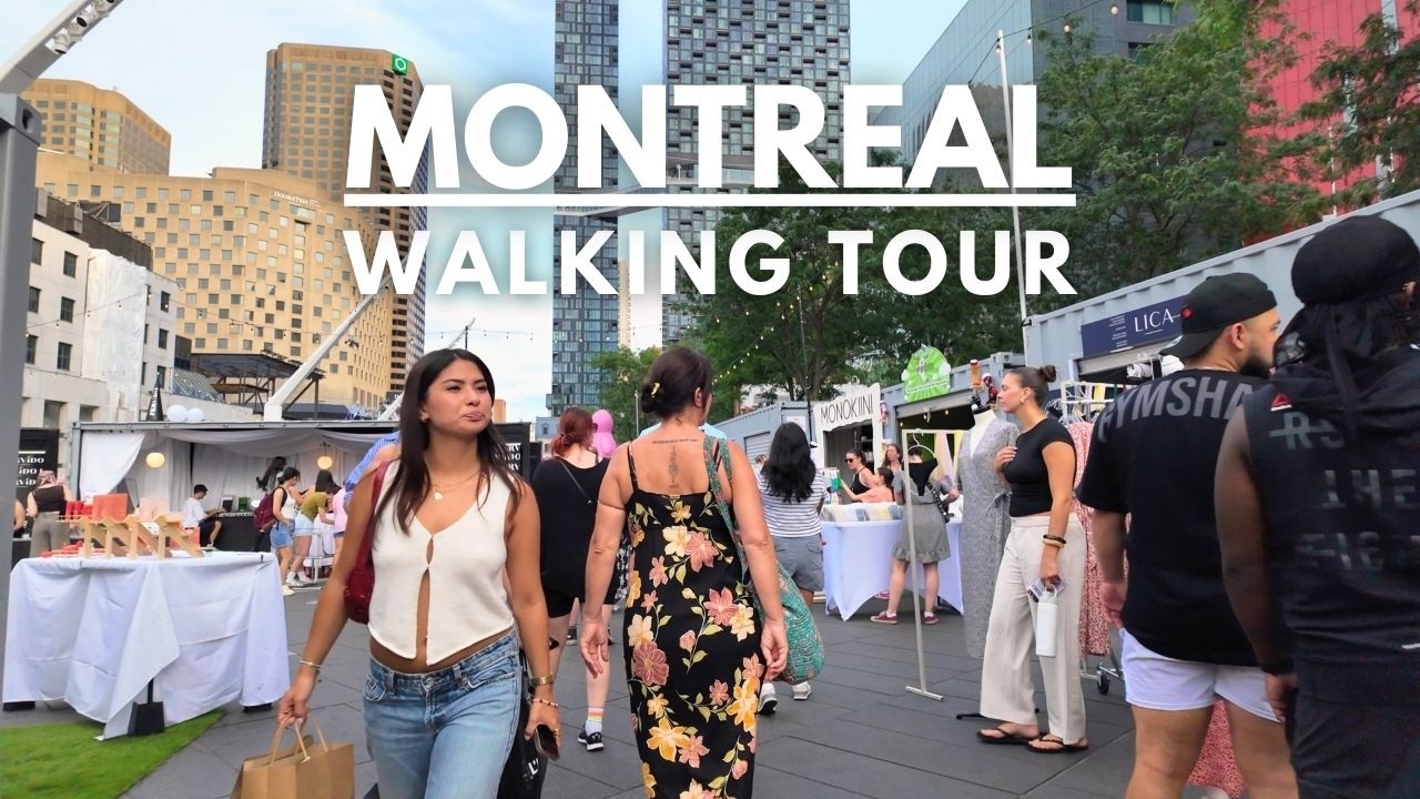 Downtown Montreal Walking Tour | Sainte-Catherine Street | 2025 M.A.D Fest