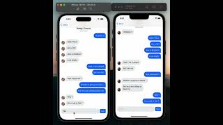 iOS-Real-Time-Chat-Application Demo screenshot 1