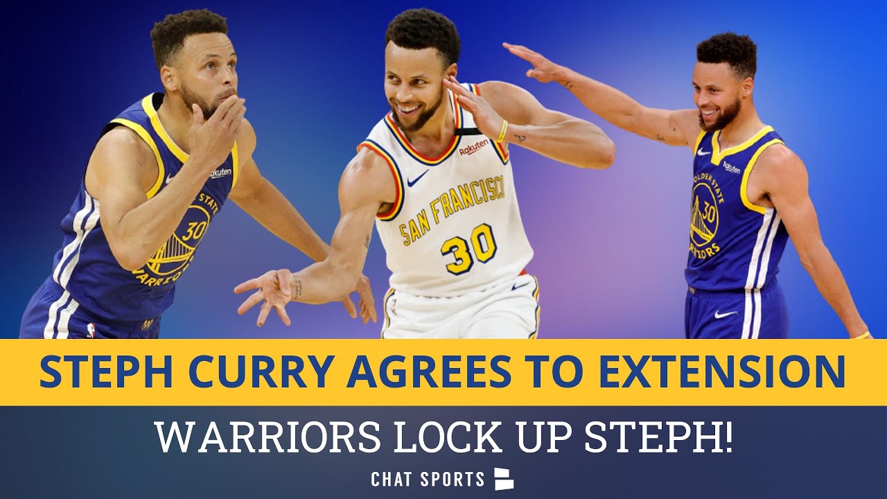 Steph Curry will sign 4-year extension to stay with Warriors
