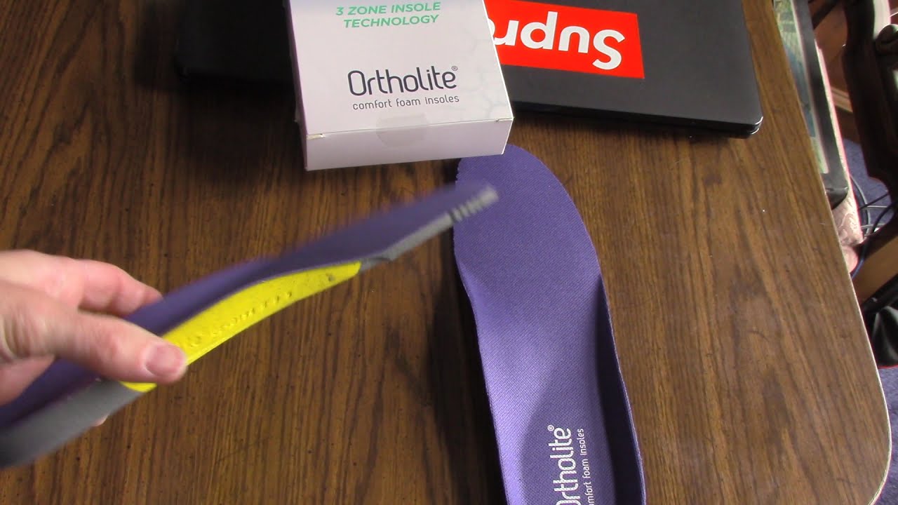 Ortholite Insoles Most Comfortable  Shoe Product Ever!
