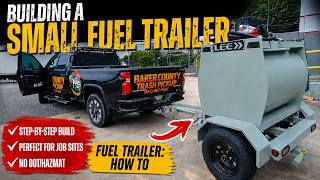 Building the cutest 200 gallon fuel trailer you've ever seen (DT200 Trailer w/ DT2x100 Tank)