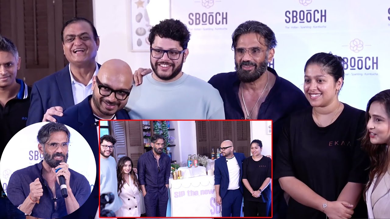 Sunil Shetty's Kamboocha Launch Event at 'Sbooch'"