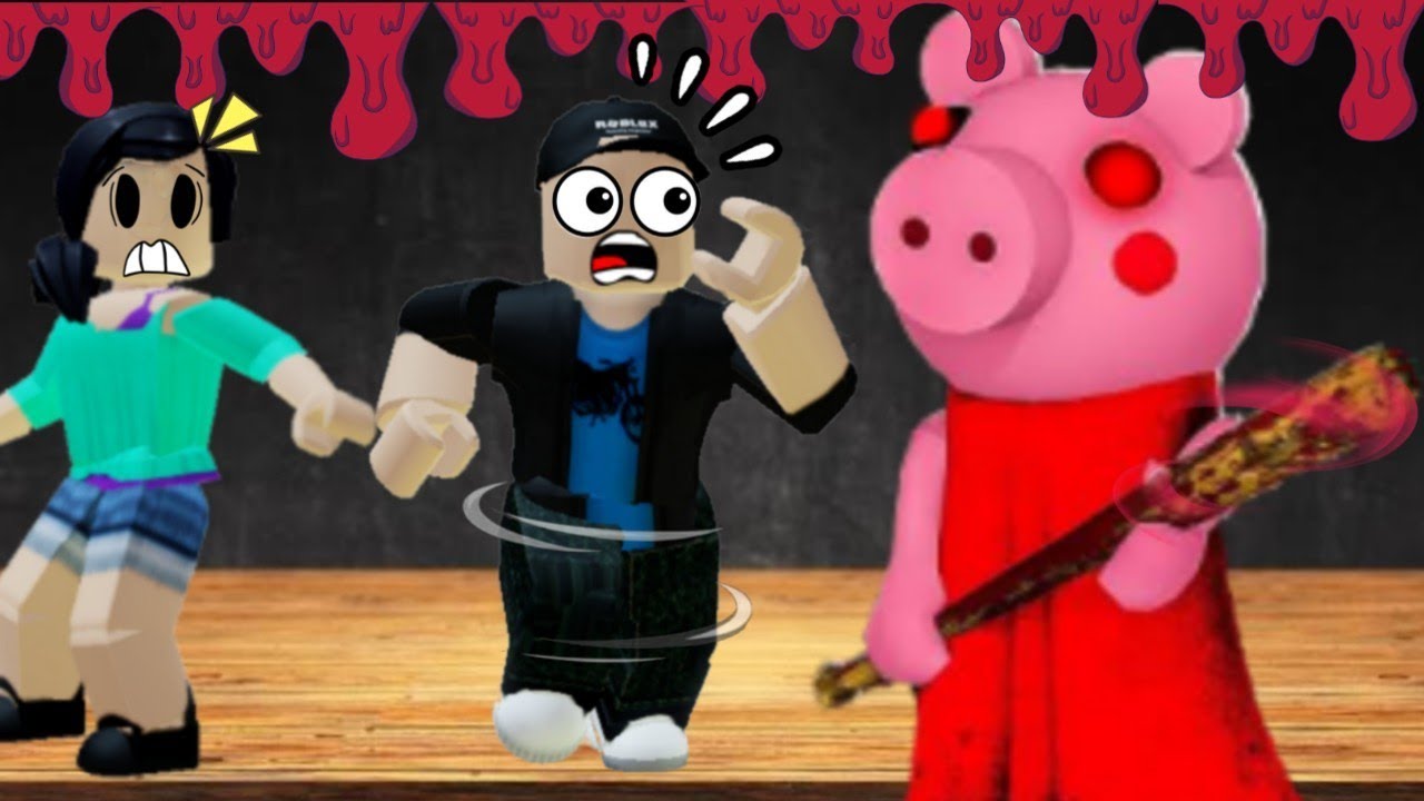 TENTAMOS FUGIR DA PIGGY NO ROBLOX: Família Bugiganga Games