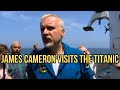 James Cameron and Tony Robinson visit the Titanic