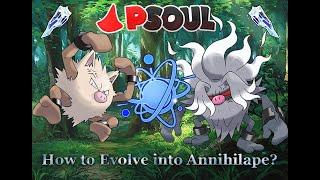 [Tutorial] PSoul - How to Evolve into Primeape to Annihilape | Tera Shards | Iron Fist | Quest