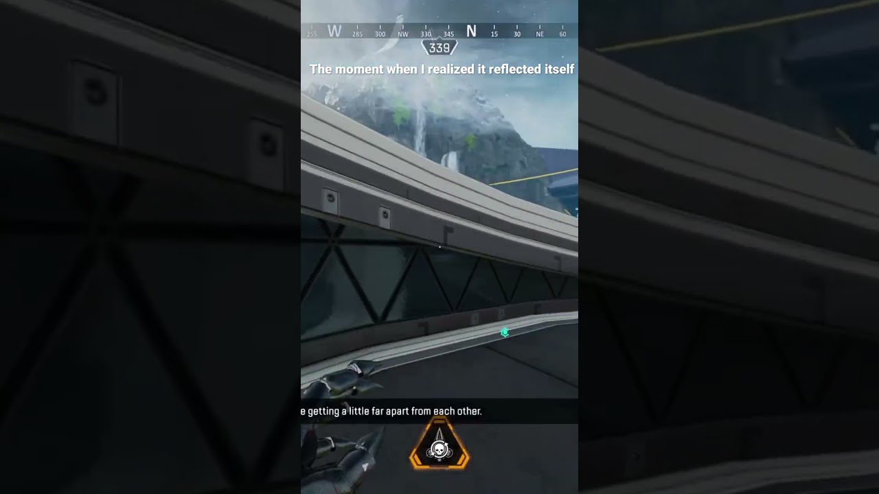 Apex Legends - The moment I realized the tower’s reflection is a view of itself in the sky