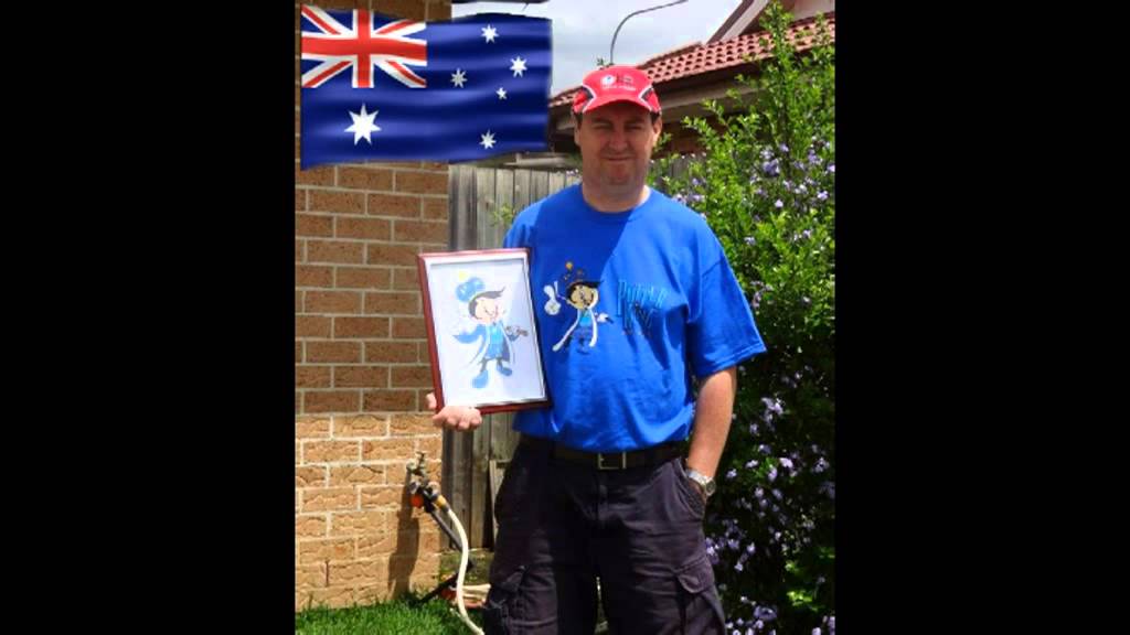 In the imitation is the sincerest form of flattery series. The Bottle knock over