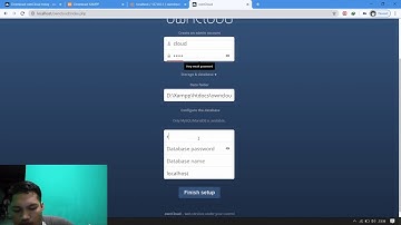 Cara menginstal owncloud di windows 10 dengan menggunakan xampp