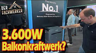 Ich frage mich, ist das überhaupt noch ein Balkonkraftwerk?