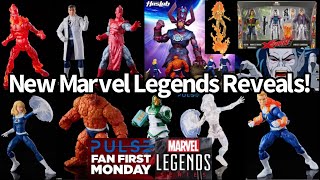 New Hasbro Pulse Fan First Monday Marvel Legends Reveals! Fantastic Four Retro X-Force Plus More!