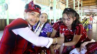 Karen's wrist-tied tradition   ประเพณีผูกข้อมือ กะเหรี่ยง ကရင္လက္ခ်ည္ပြဲ  [ Officail MV ]