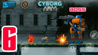 Guntoss : Side Scroller Cyborg Arm Gameplay Walkthrough [Stage - 6] screenshot 5