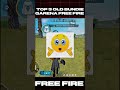 Top 3 Old Free Fire Bundles You Missed #gaming #grenafreefire #youtubeshorts #shortvideo