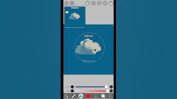 Ghibli Clouds Stamp Brush #ibispaintx #painting #art #digitalart #tutorial