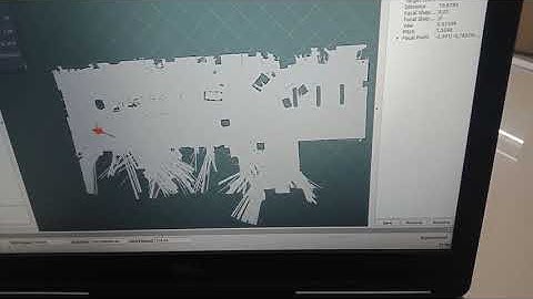 Mobile robot with A* and Dynamic Window Approach in static environment