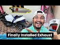 Akrapovic exhaust install kardiye  nabeel afridi vlogs