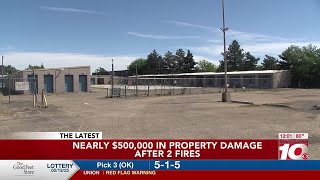 Nearly $500,000 in property loss reported after 2 Tuesday afternoon fires in Amarillo