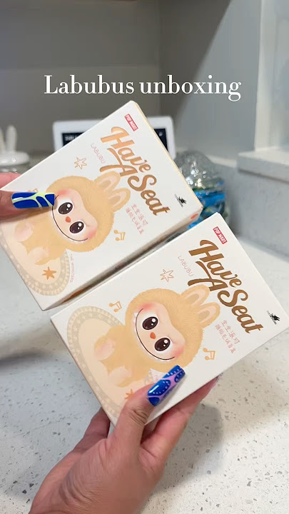 Labubus unboxing🤍 #asmr #asmrsounds #asmrvideo #labubu #blindbox #unboxing #unboxing video #fypp