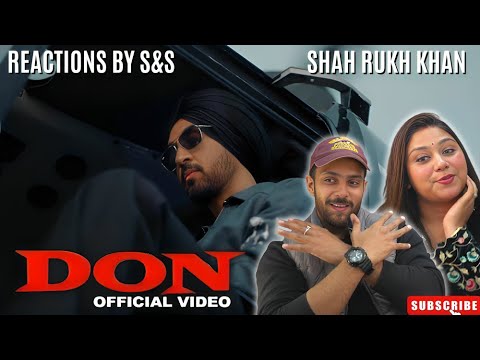 Diljit Dosanjh | DON Official Music Video | Shah Rukh Khan | Reaction