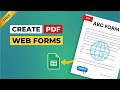 Form Submission via PDF | Create a Free PDF Web Form with Google Sheets Integration