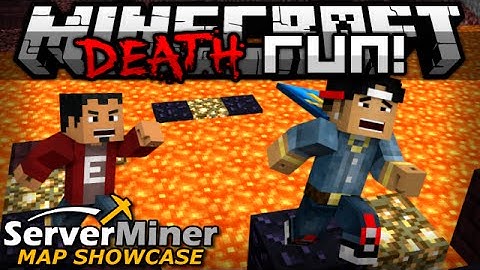 ServerMiner Map Showcase - "Death Run" Minigame!
