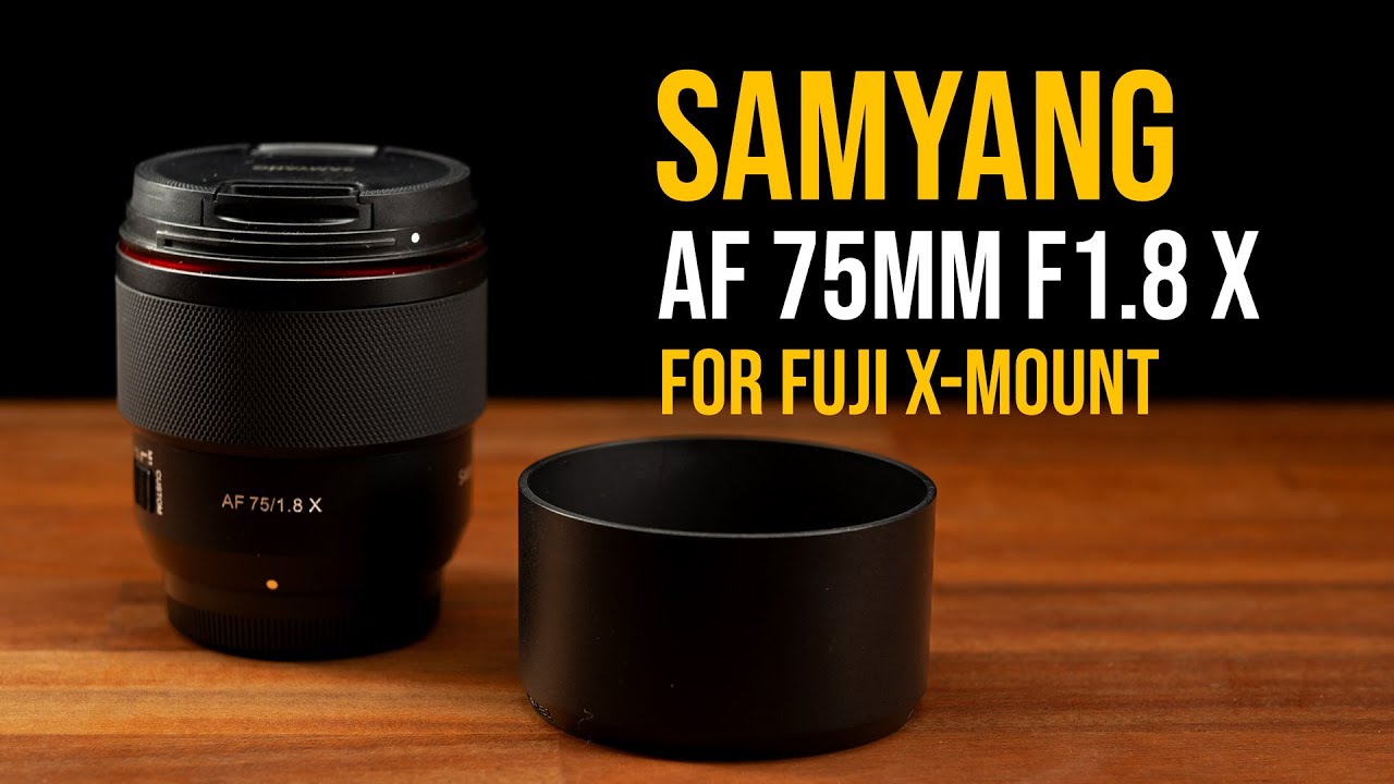 SAMYANG AF75mm F1.8 ソニーEマウント FE 75mm F1.8 AF Compact Full Frame Telephoto (Sony E) – Samyang US